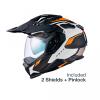 Casca moto NEXX X.WED3 KEYO White Orange