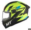 Casca moto MT Stinger 2 Zivze C3 Galben Fluo