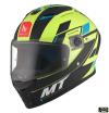 Casca moto MT Stinger 2 Zivze C3 Galben Fluo