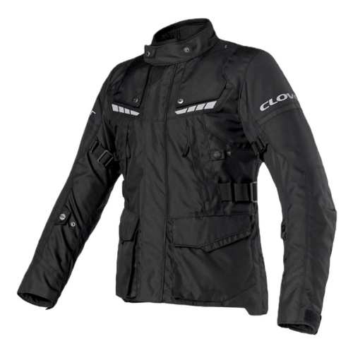 Geaca moto impermeabila CLOVER Scout - 4 Lady Negru