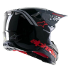 Casca moto Cross-Enduro ALPINESTARS Supertech SM8 Radium 2 Negru-Gri