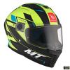 Casca moto MT Stinger 2 Zivze C3 Galben Fluo