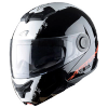 Casca moto modulara ASTONE RT 800 Stripes Negru-Alb