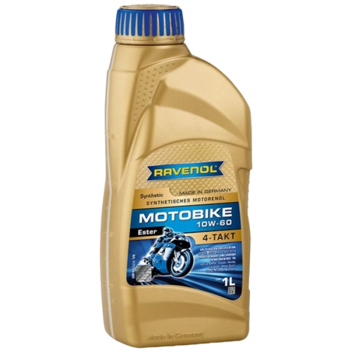 Ulei motor 4T RAVENOL Motobike Ester Full Sintetic 10W-60 1L