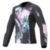 Geaca moto vara ALPINESTARS Bond Lady Hell Floral Negru 