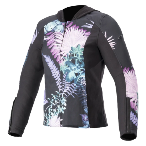 Geaca moto vara ALPINESTARS Bond Lady Hell Floral Negru 