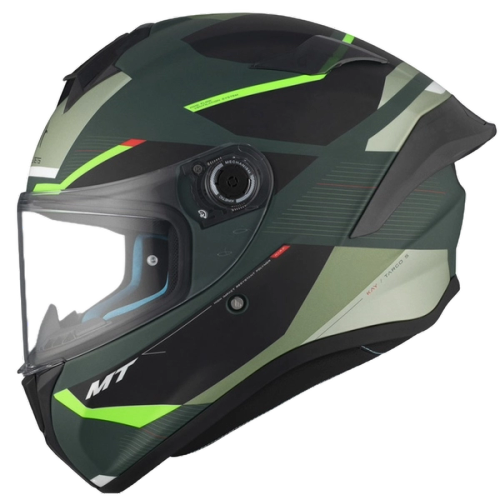 Casca moto MT Targo S Kay C6 Verde Mat