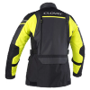 Geaca moto impermeabila CLOVER Outland - 2 Negru-Galben Fluor