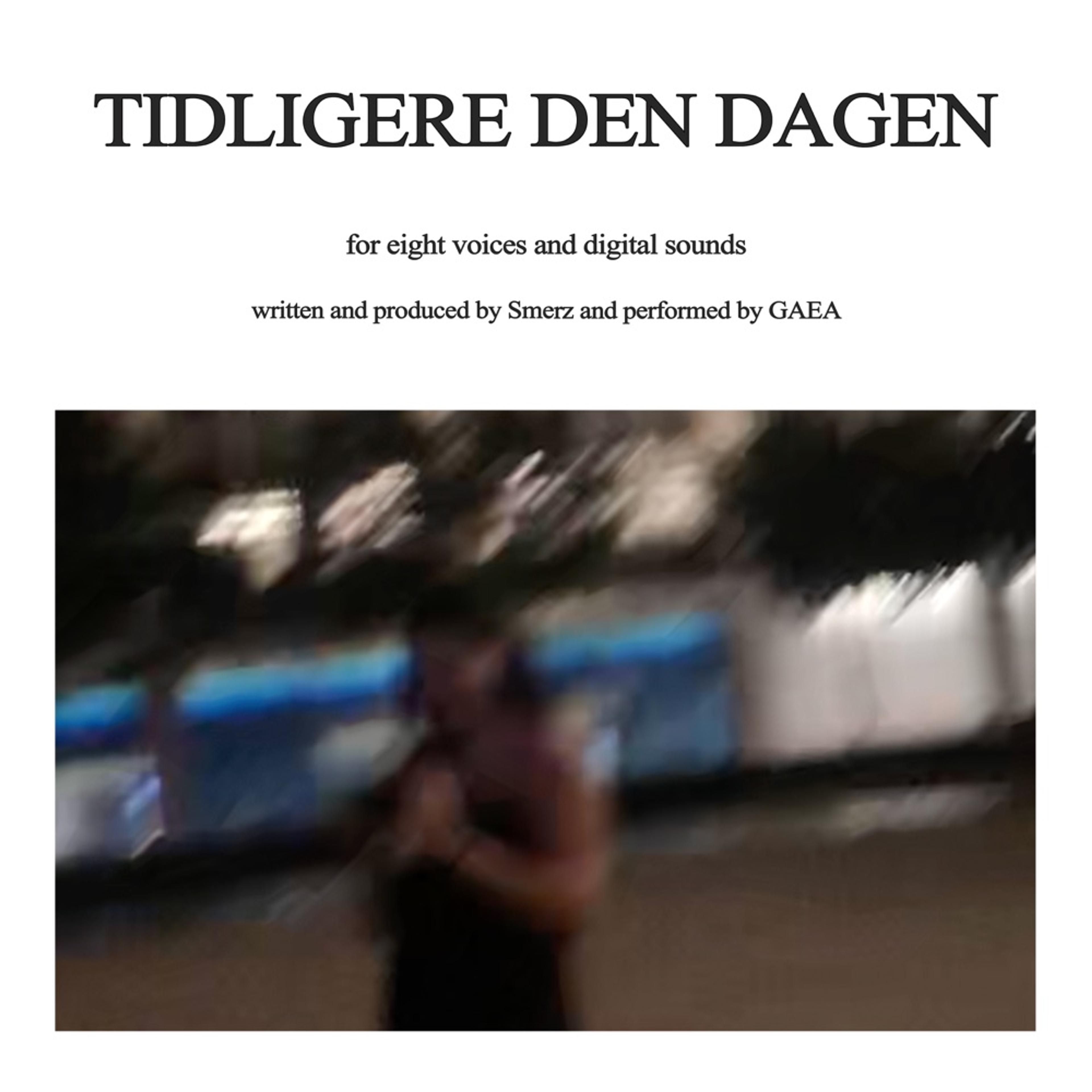 Artwork for Tidligere den dagen by Smerz