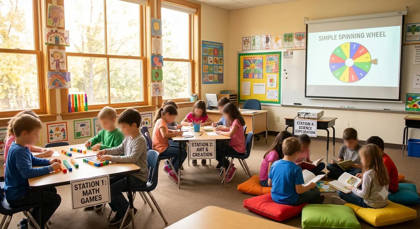 Classroom Group Rotation Ideas for Stations & Centers