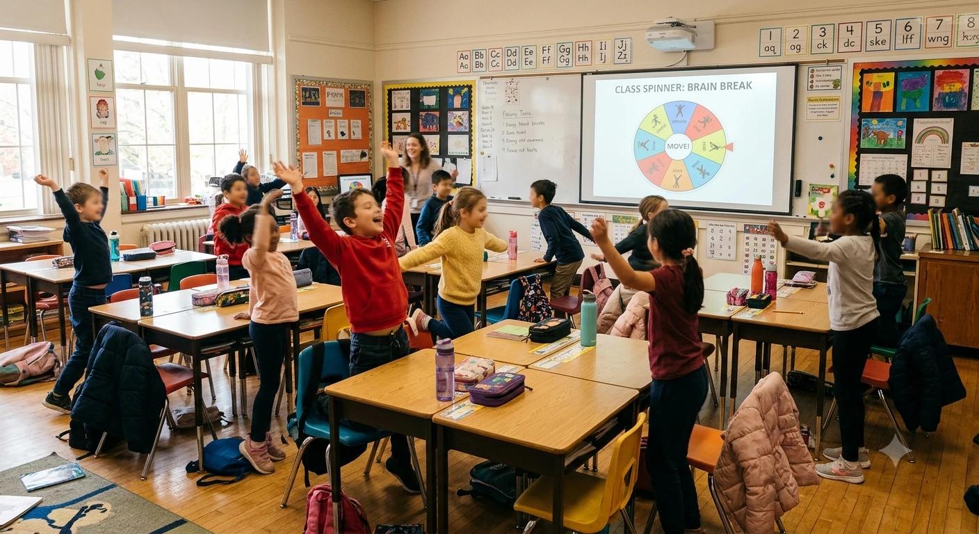 Brain Break Ideas: Quick Resets Between Lessons