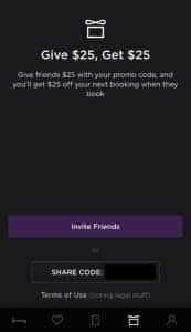 Hoteltonight app referral program