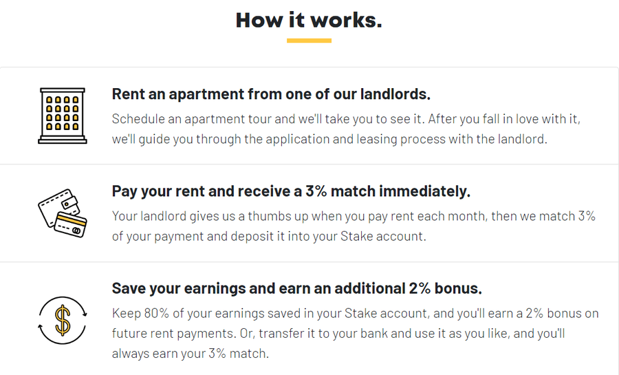 stake rent rewards