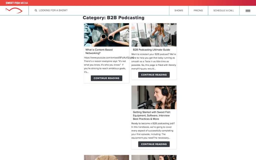 Sweetfish b2b marketing campaign