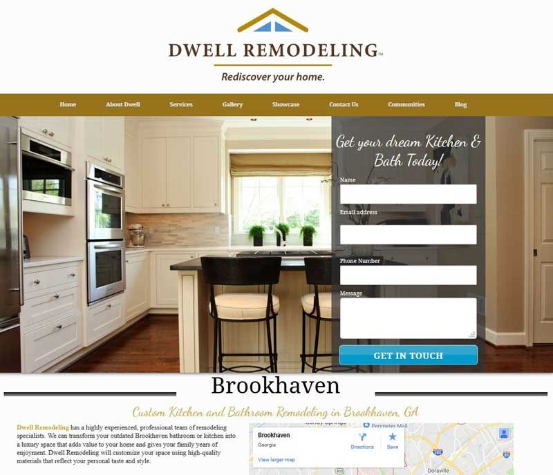 Dwell remodeling contact form