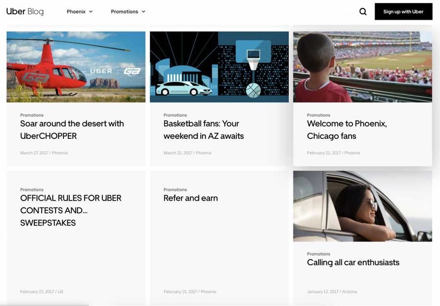 Uber referral promotion blog
