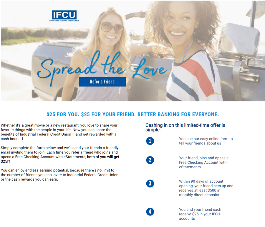 ifcu credit union refer a friend