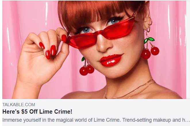 Lime crime word of mouth marketing