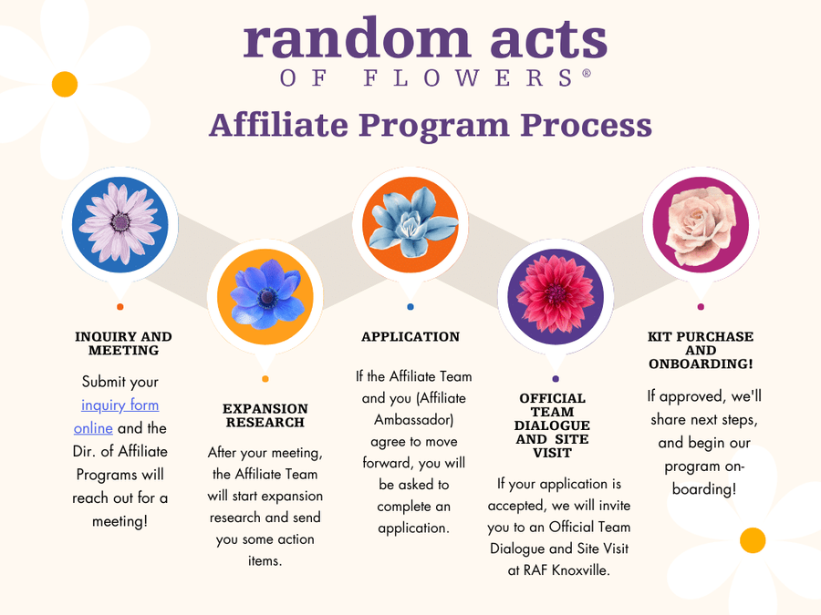 affiliate application process