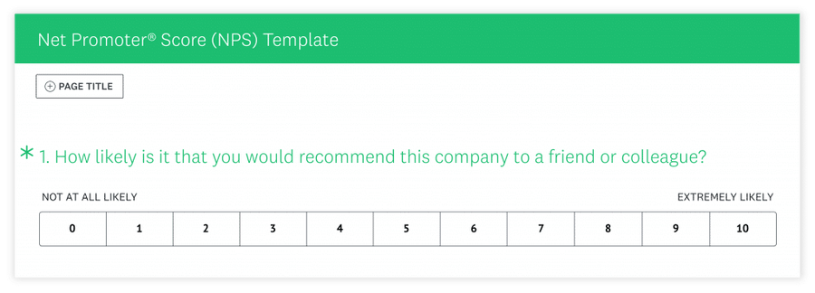 NPS template