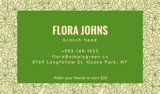 flora johns refer a friend