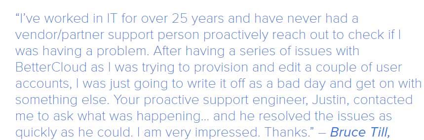 Bettercloud feedback