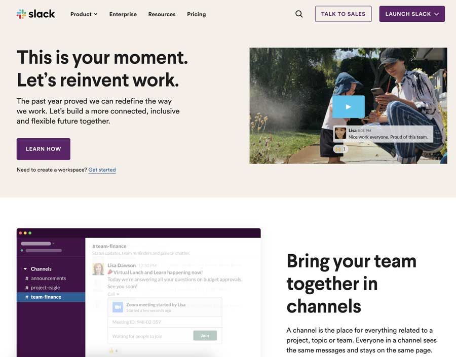 Slack customer centric definition
