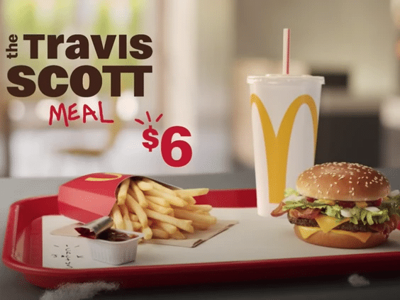 travis scott meal