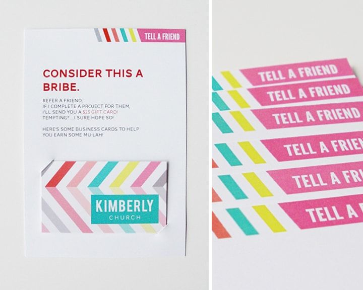 referral card quotes