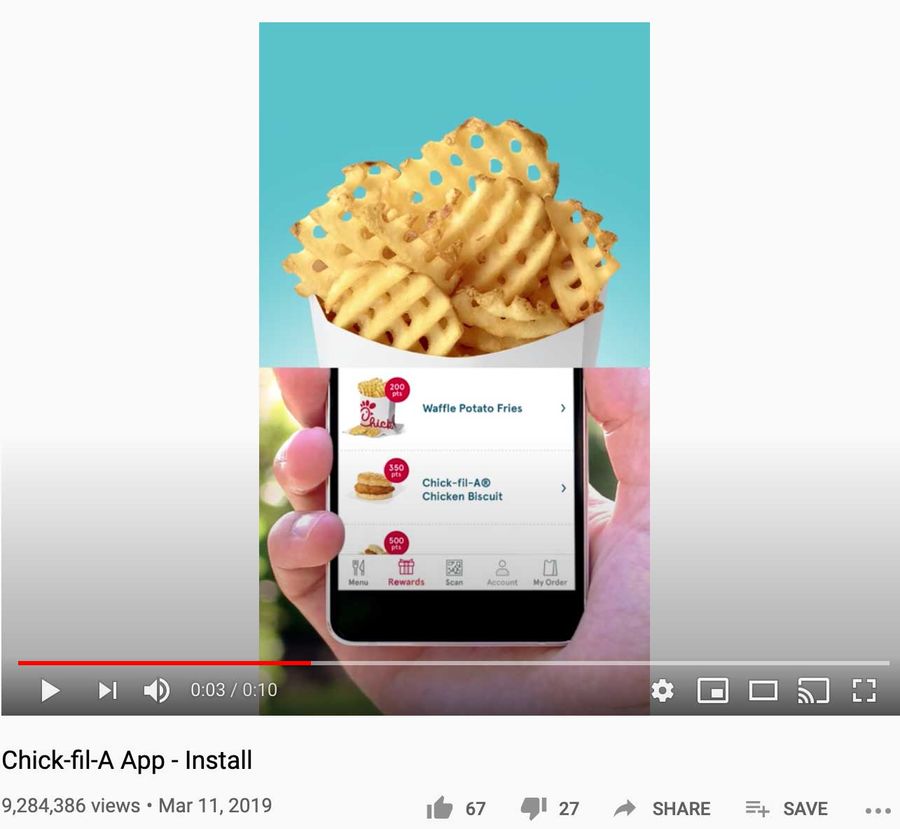 Chil fil a youtube