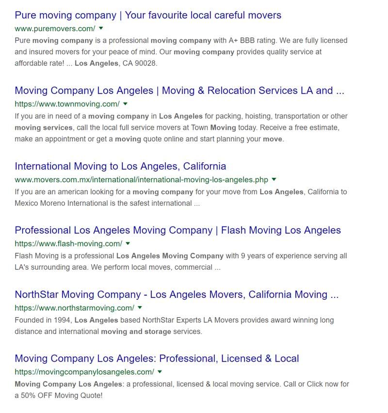 Pure movers google search
