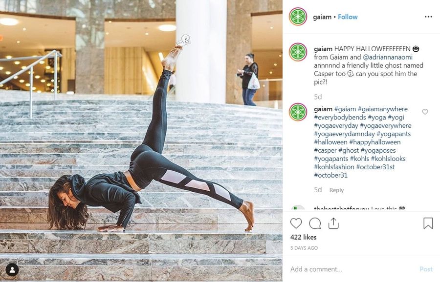 gaiam instagram