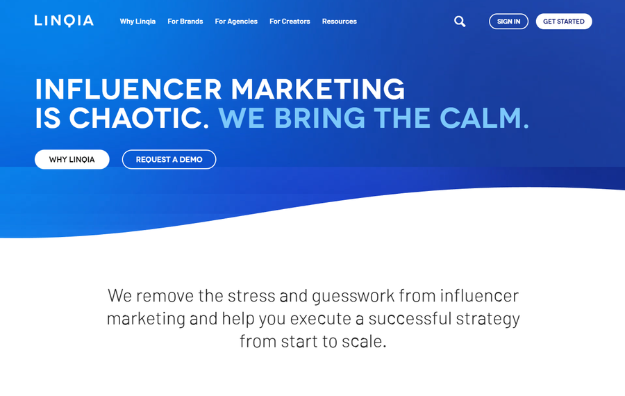 linquia influencer marketing software