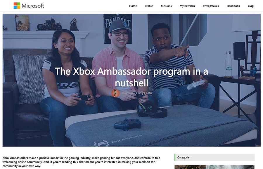 Microsoft xbox community