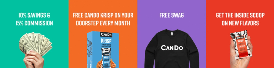 cando krisp perks