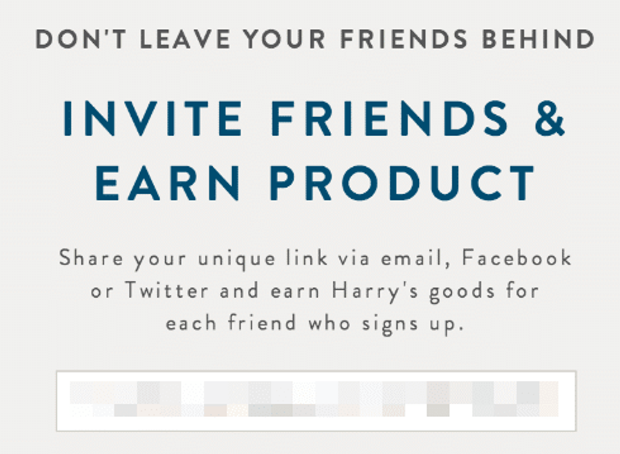 harry's don't leave your friends behind