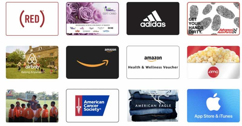 Tango gift cards