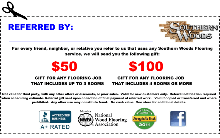 flooring refer a friend card
