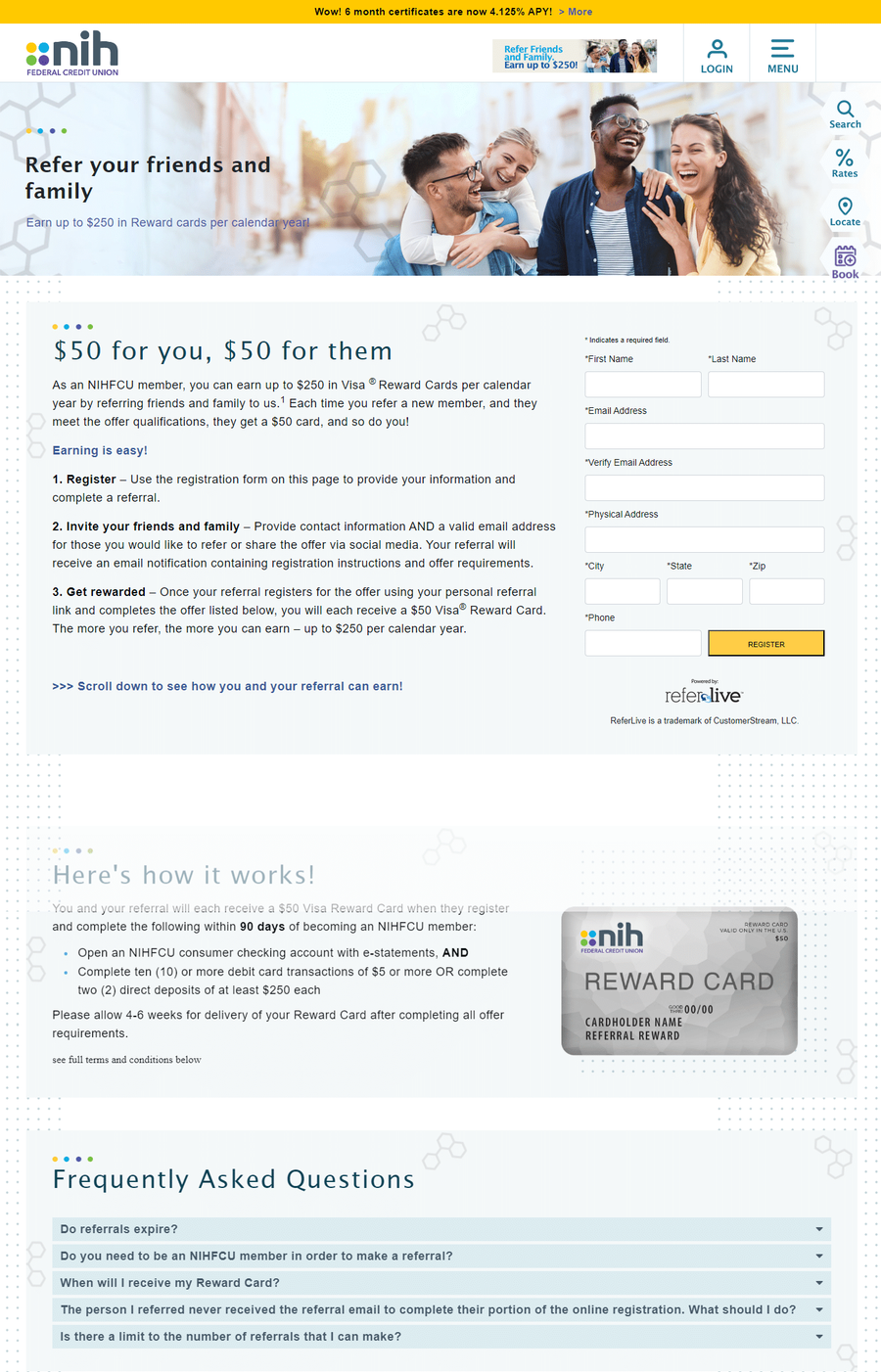 nih credit union referral program