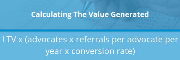 calculating the value generated for your referral program formula