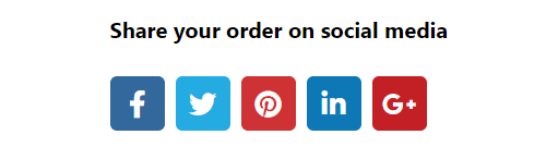 social share buttons
