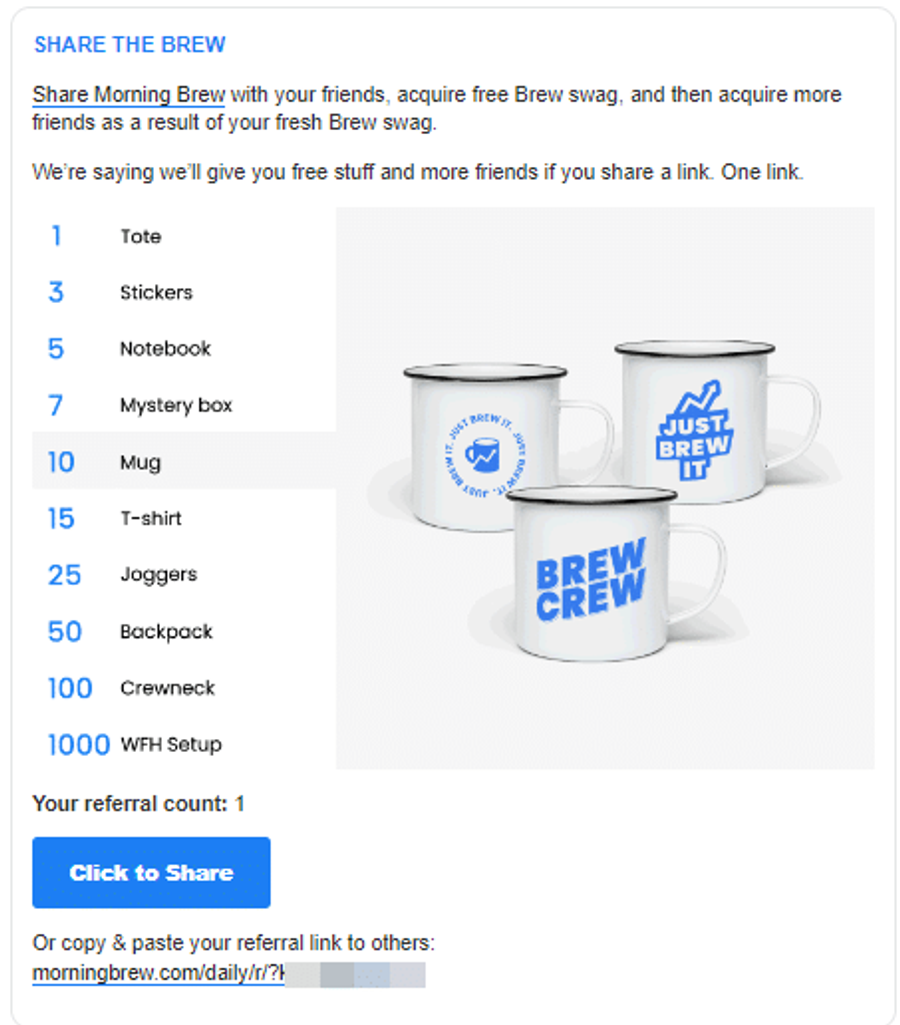 morning brew rewards 2023