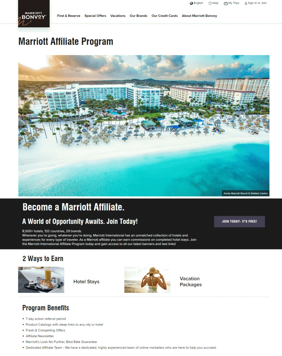 marriott affiliates