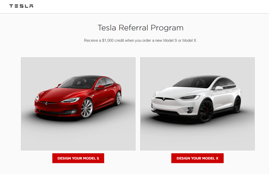 tesla referral program