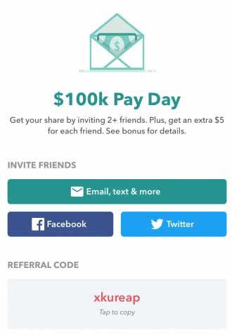 Ibotta referral code example