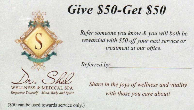 Drshel referral card