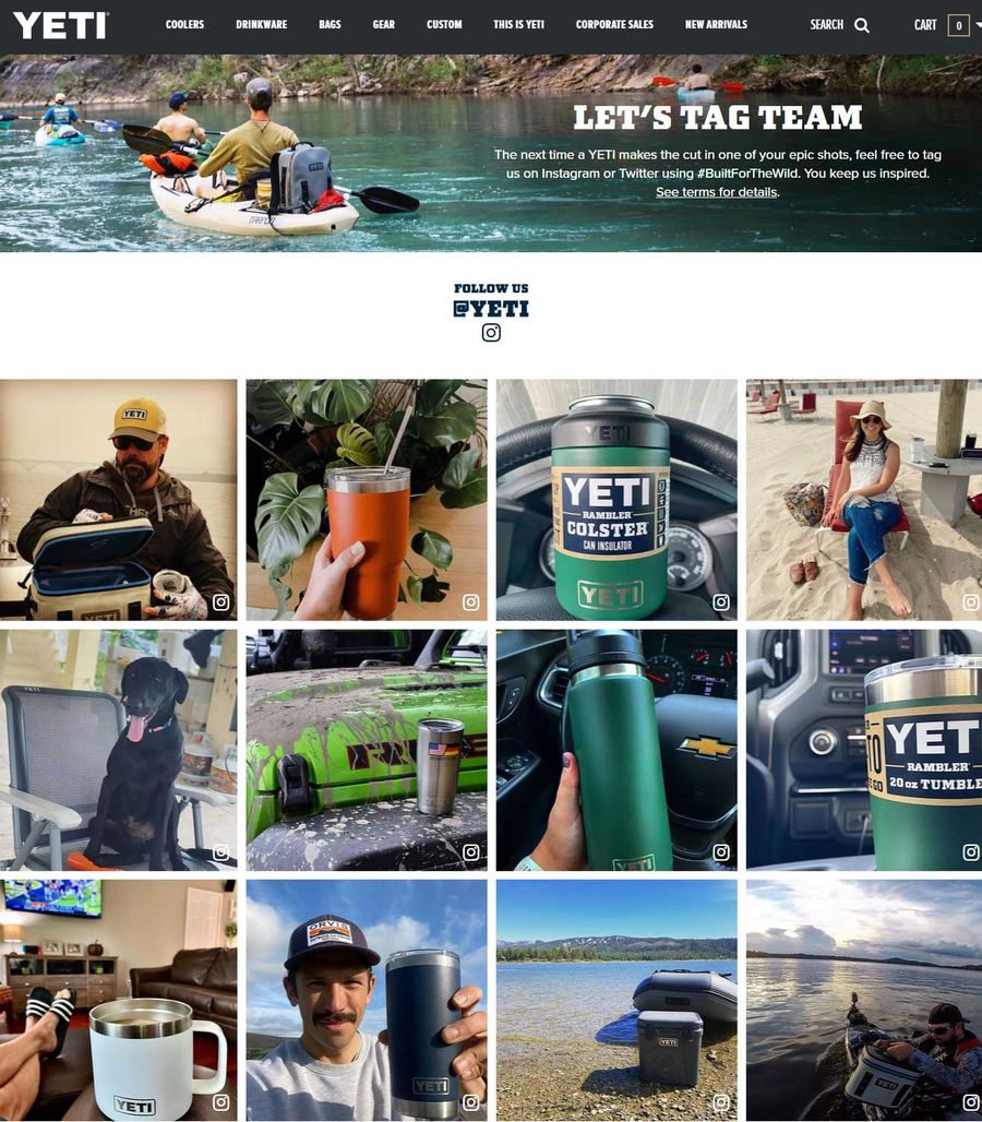 Yeti instagram tagged images