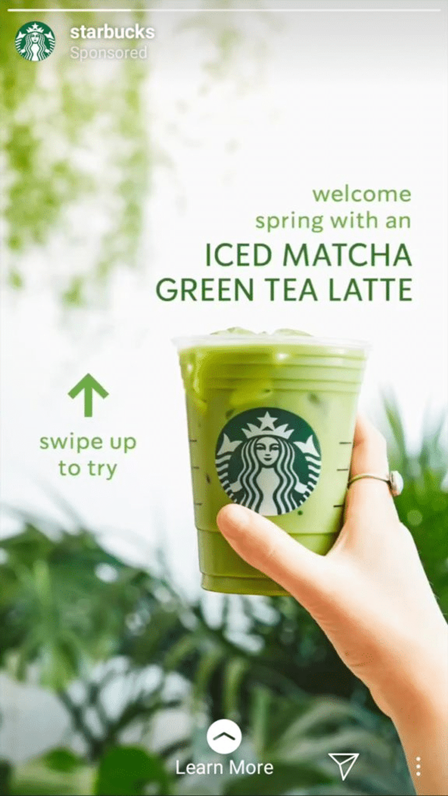 starbucks instagram ad