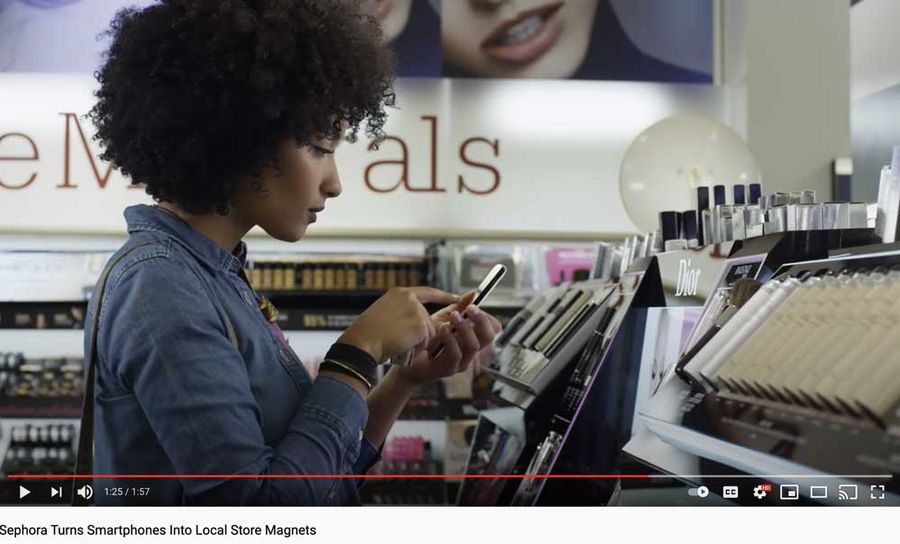 Sephora app local marketing