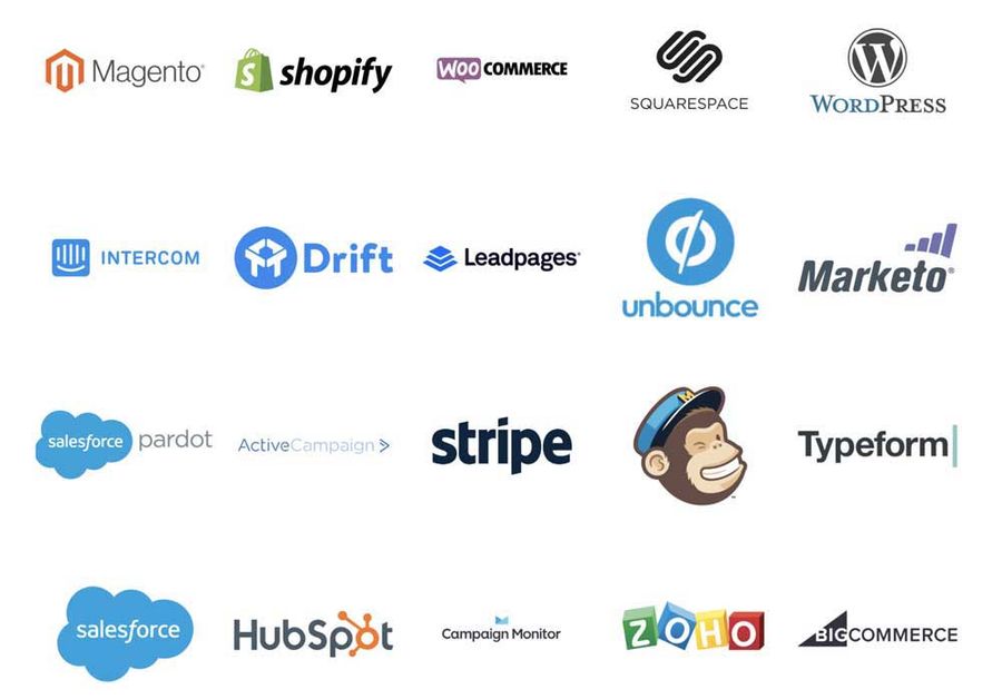 Referral rock integration logos